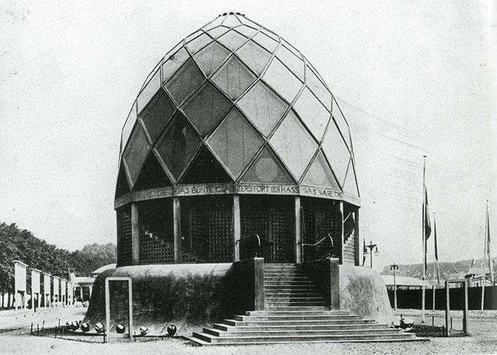 Palais en verre moderne