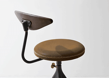 Akron Counter Stool With Backrest