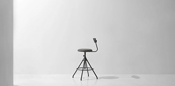 Akron Counter Stool With Backrest