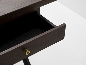 Compass Desk Single Drawer