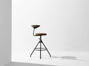 Akron Counter Stool With Backrest